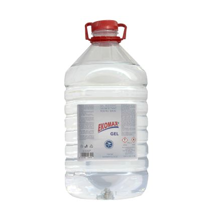 Ekomax Gel alcoolic dezinfectant pentru maini PET 5 litri