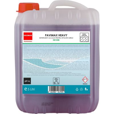 Pavimax Heavy detergent alcalin spalari grele canistra 5 litri