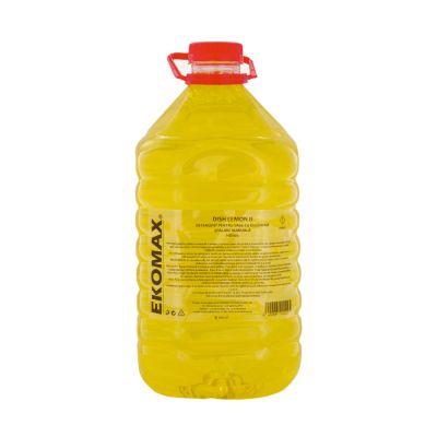 Dish Lemon detergent vase manual PET 5 litri