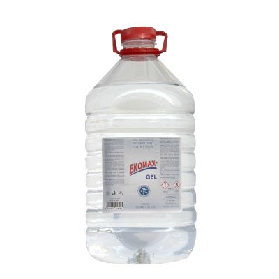 Ekomax Gel alcoolic dezinfectant pentru maini PET 5 litri