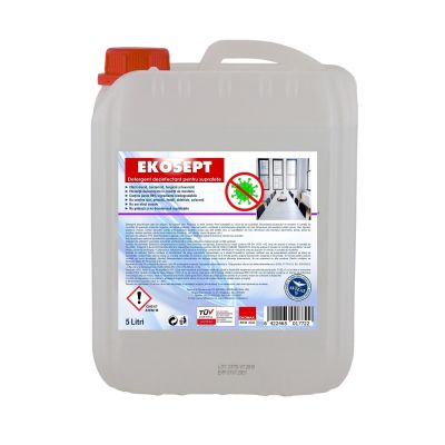EkoSept Detergent dezinfectant pentru suprafete canistra 5 litri